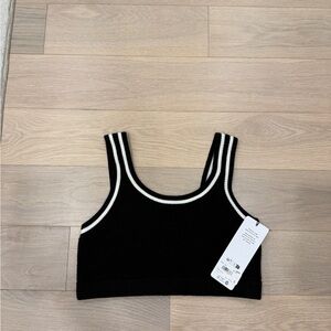 BRAND NEW TAGS ON ALO Tennis Club Knit Tank Bra
